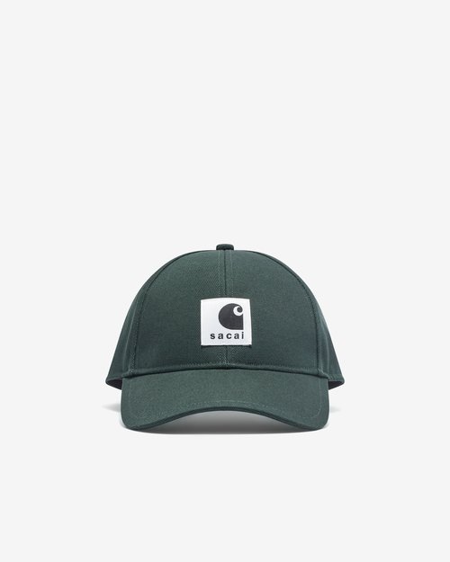 Sacai Carhartt WIP Canvas Cap - Dark Green - 25-00996S