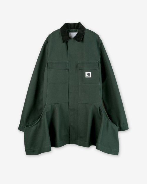 Sacai Carhartt WIP Canvas Dress - Green - 25-08084