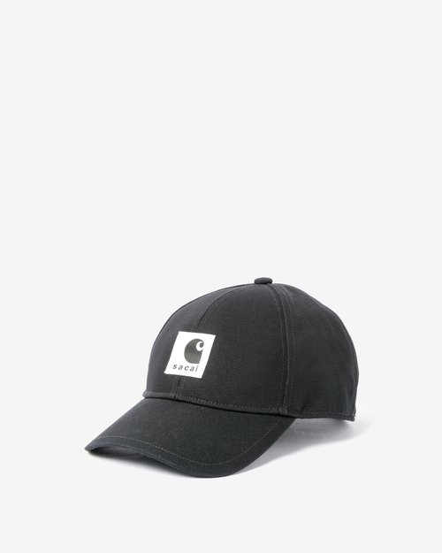 Sacai Carhartt WIP Duck Cap - Black - 25-00996S