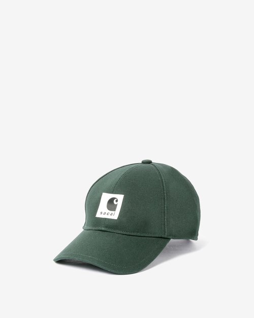 Sacai Carhartt WIP Duck Cap - Green - 25-00996S