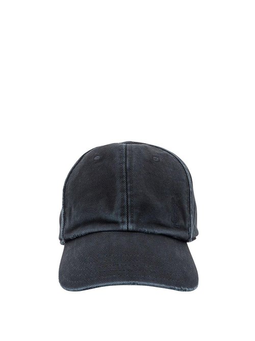 Saint Laurent Baseball Cap - Black/Blue - 7834113YP571000