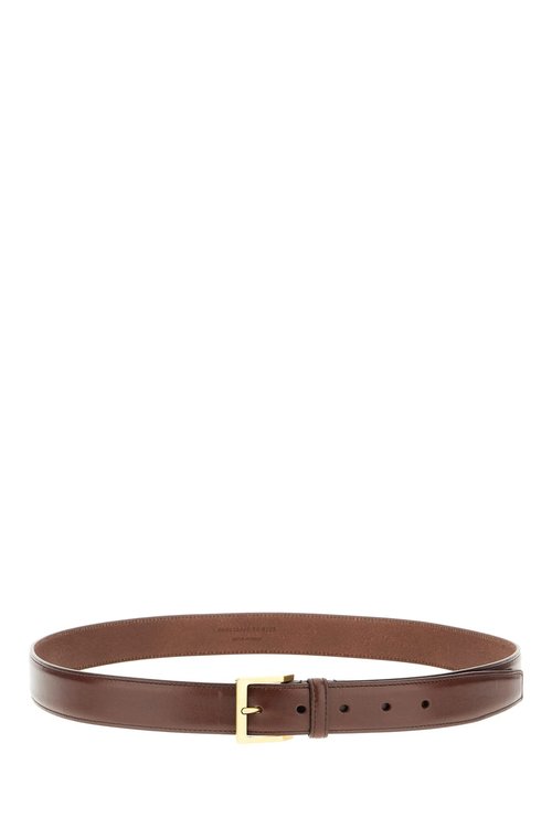 Saint Laurent Brown Leather Belt - 832440AACU52976