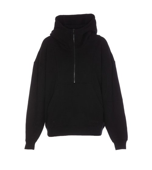 Saint Laurent camionneur Molleton Hoodie - Black - 802133Y36SW1000
