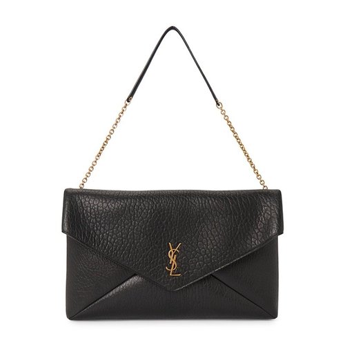 Saint Laurent Cassandra Chain Shoulder Bag - Black