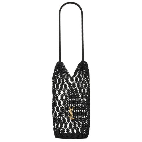 Saint Laurent Cassandre Large Tote In Crochet - 841473GAAFU1000