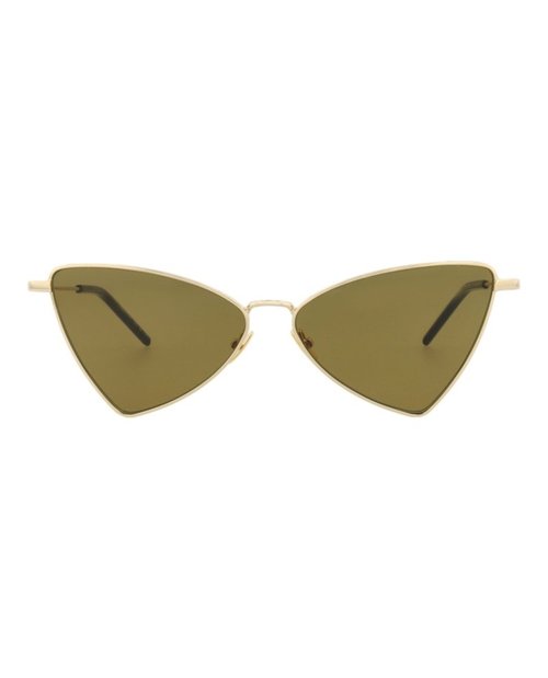 Saint Laurent Cat EyeFrame Metal Sunglasses/30007822011 - Gold/Brown (Sl303Jerry