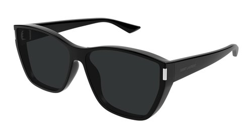 Saint Laurent Eyewear SL 758 Black Sunglasses - 001 - SL 758 001 63 6