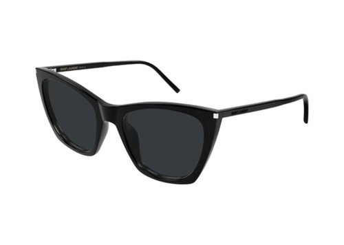 Saint Laurent Cat eye Sunglasses KATETHIN001SL - Black/Black (Sl/214