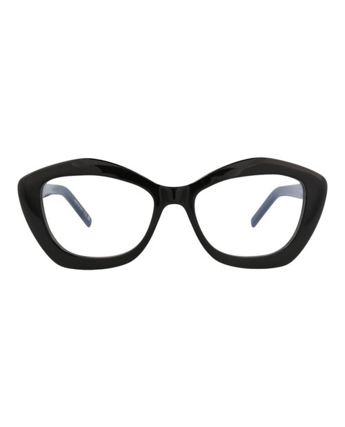 Saint Laurent Cat EyeFrame Acetate Optical Frames - Black Black Transparent (Sl68Opt/30013078/001)