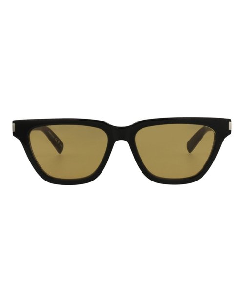 Saint Laurent Cat EyeFrame Acetate Sunglasses - Black Black Yellow (Sl462Sulpi/30011402/009)
