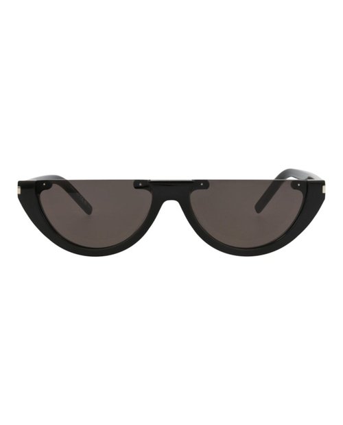 Saint Laurent Cat EyeFrame Recycled Acetate Sunglasses - Black Black Black (Sl563/30013780/001)