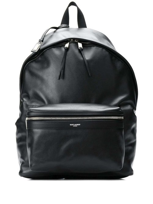 Saint Laurent City Backpack - Black