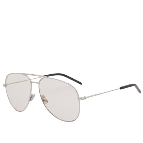 Saint Laurent CLASSIC 11 Sunglasses - Silver/Yellow - CLASSIC-11-072