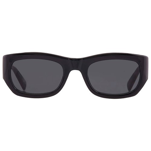 Saint Laurent Dark Rectangular Ladies Sunglasses SL 713 001 53 - Black/Grey - SL 713 001 53 6