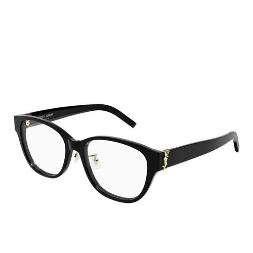 Saint Laurent Demo Square Ladies Eyeglasses SL M169/F 001 54 - Black - SLM169/F00154