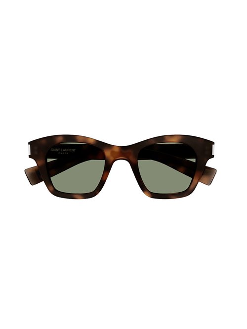 SLM105F 003 Sunglasses, Havana/Green