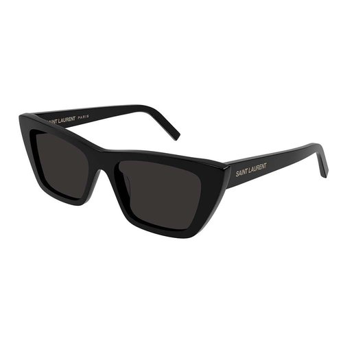 Saint Laurent Eyewear Sunglasses - 032-Black-Black-Grey - SL 276 MICA 032