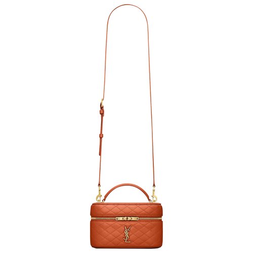 Saint Laurent Gaby Vanity Bag In Lambskin - 7667311EL077993