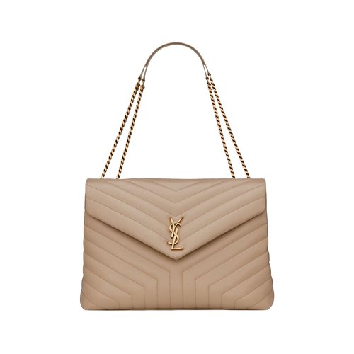 Saint Laurent Large Loulou Shoulder Bag 'Dark Beige' 574947DV7272721