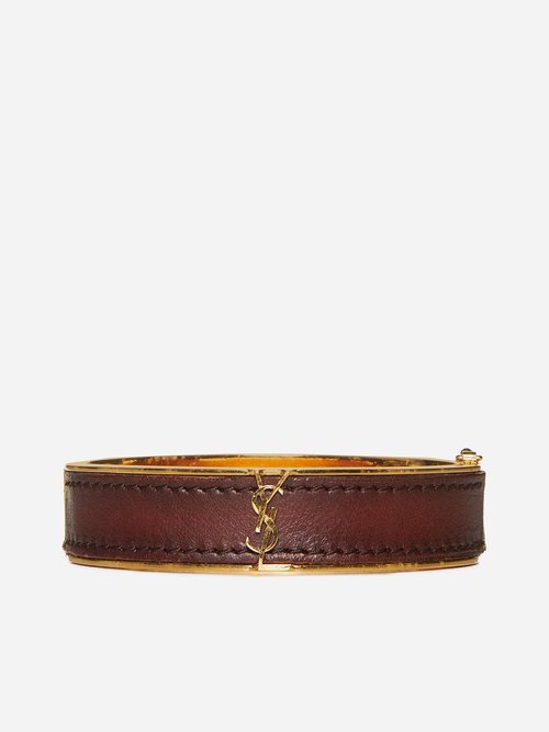 SAINT LAURENT ロコ刻印フレスレット 803359Y1526 8031 sl-670469-y1500-8126-m_s.jpg