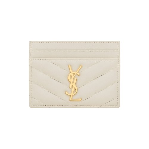 Saint Laurent Logo Plaque Cardholder - 423291AAA449207