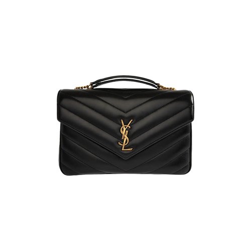 Saint Laurent Loulou Foldover Top Large Shoulder Bag - 803541AAEAX1000