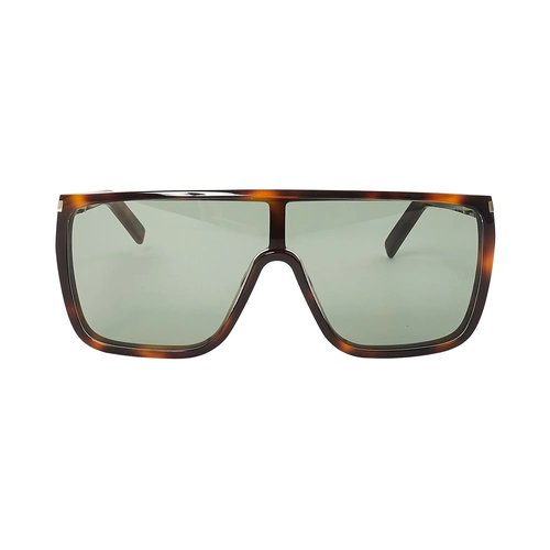 Saint Laurent Mask Sunglasses | Brown | Size Onesize - SL364MASKA002