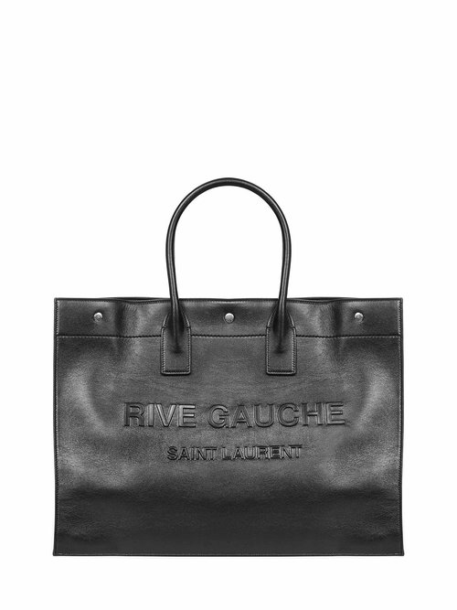Saint Laurent Rive Gauche Large Tote Bag - 1000 - 587273CWTFE1000