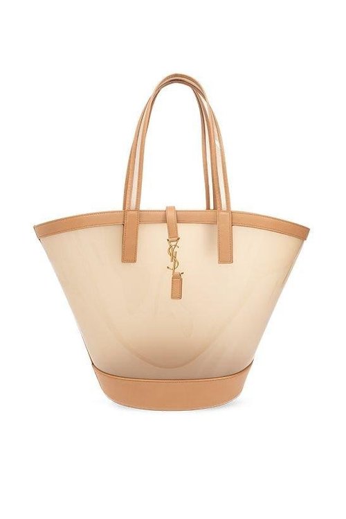 Saint Laurent Panier Medium Shopping Bag - 773697FAC0F2275BROWN