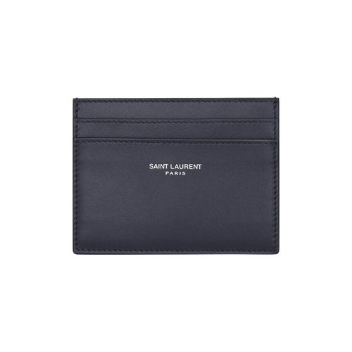 Saint Laurent Paris Card Case In Smooth Leather - 3759460U90E4100
