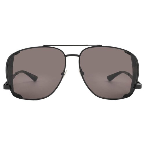 Saint Laurent Pilot Sunglasses SL 653 LEON LEATHER SPOILER 002 59 - Black - SL653LEONLEATHERSPOILER002596.0000X5.0000X3.0000