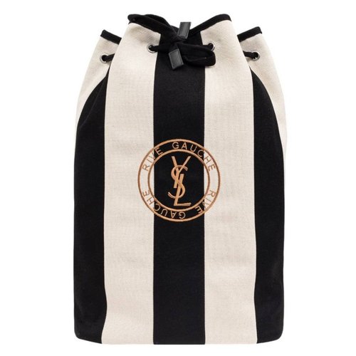 Saint Laurent Rive Gauche Canvas Backpack - Multi-Color - 734682FACYL922319.5''