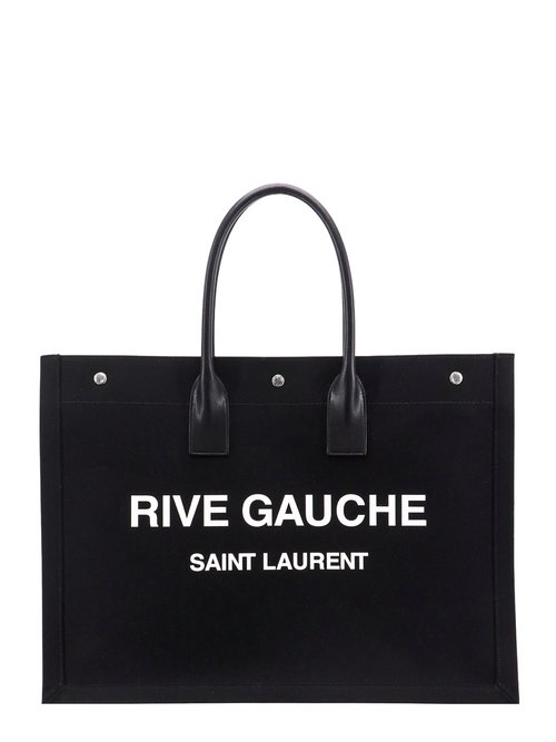 Saint Laurent Rive Gauche Shoulder Bag - Black - 509415FAAVR1070NEROBIANCONERO