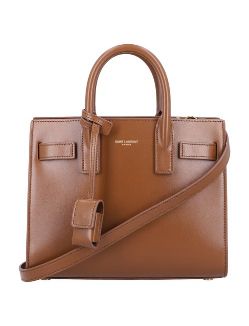 Saint Laurent Sac De Jour Nano Bag - Brown - 39203502G9W2536