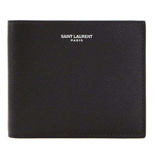 Saint Laurent Short Wallet - Black