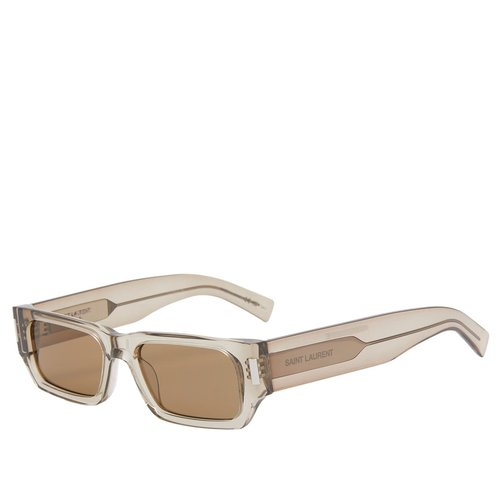 Saint Laurent SL 660 Sunglasses - Beige/Brown - SL-660-004