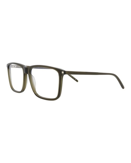 Saint Laurent Square Eyeglasses/30011112008 - Green/Transparent (Sl454