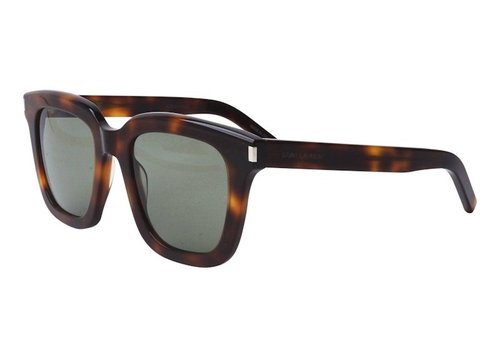 Saint Laurent Square Sunglasses51 - Havana/Green (Sl465/002