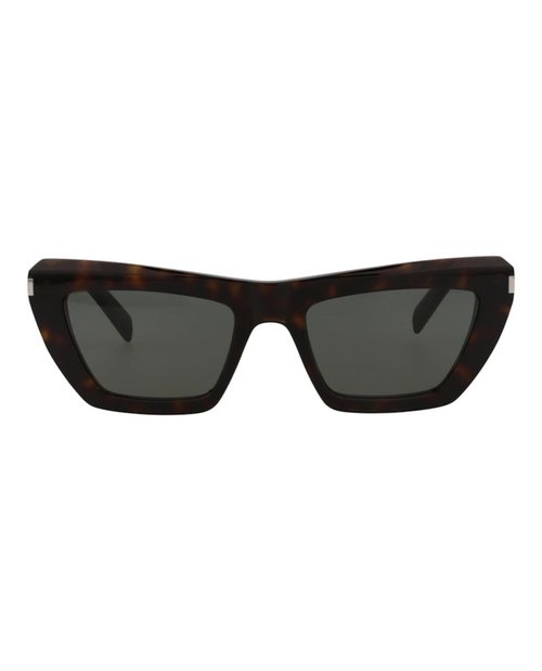 Saint Laurent Sunglasses SquareFrame Acetate - Havana Havana Grey (Sl467/30011599/002)