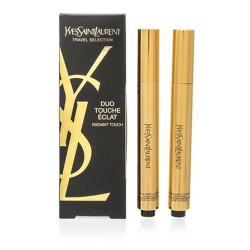 Saint Laurent Touche Eclat Radiant Touch Pen 2 Luminous Ivory Duo 0.08 oz 2.5 ml - White - 3365440121157