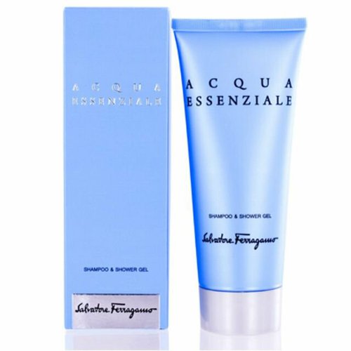 Salvatore Ferragamo Acqua Essenziale Colonia S. Ferragamo Shampoo Shower Gel 3.4 oz 100 ml M - Orange - 8034097957901 OZ