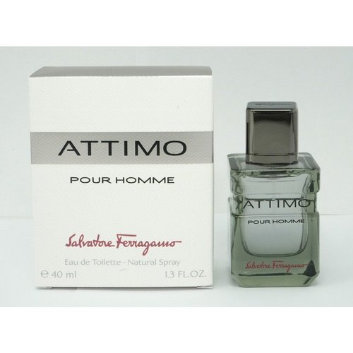 Salvatore Ferragamo Attimo EDT Spray 1.3 oz Fragrances 8034097951053 - Black/Orange/White - 8034097951053 OZ