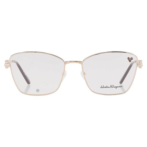 Salvatore Ferragamo Demo Butterfly Ladies Eyeglasses SF2224 770 54 - Gold Tone/Pink/Rose Gold Tone - SF2224 770 54