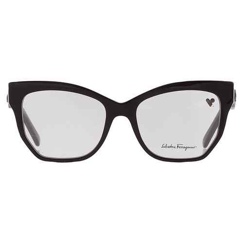 Salvatore Ferragamo Demo Butterfly Ladies Eyeglasses SF2936 001 54 - Black - SF2936 001 54