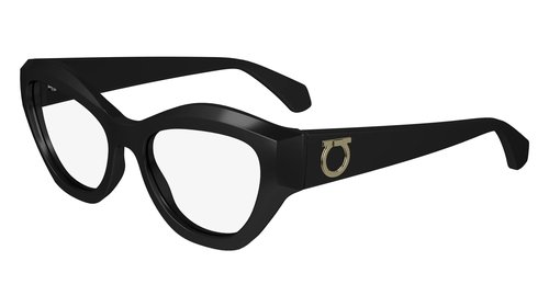 Salvatore Ferragamo Demo Cat Eye Ladies Eyeglasses SF2982 001 52 - Black - SF2982 001 52