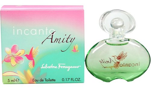 Salvatore Ferragamo Incanto Amity S. Ferragamo EDT Splash Mini 0.17 oz 5.0 ml - White - 8034097956348 OZ