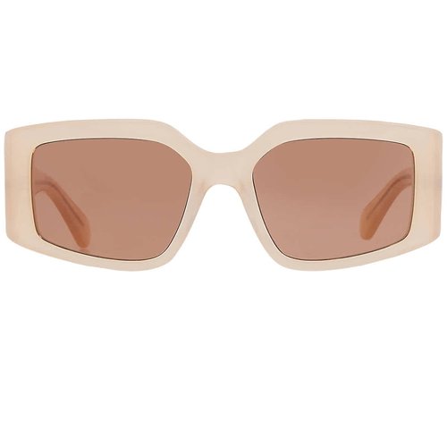 Salvatore Ferragamo Irregular Ladies Sunglasses SF1101S 708 54 - Brown/Yellow - SF1101S 708 54 7.0000X5.0000X4.0000