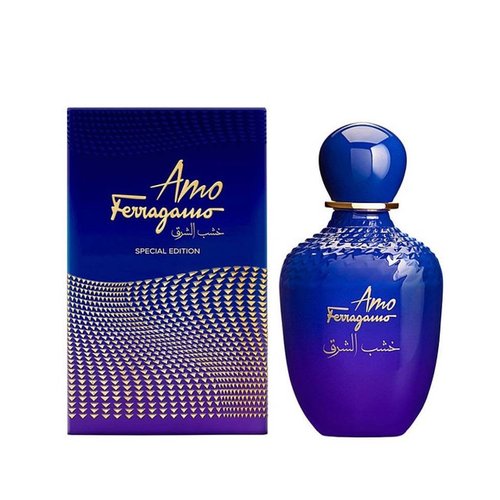 Salvatore Ferragamo Ladies Amo Ferragamo Oriental Wood EDP Spray 3.4 oz Fragrances 8052464892174 - Orange/Pink/Yellow - 8052464892174 OZ