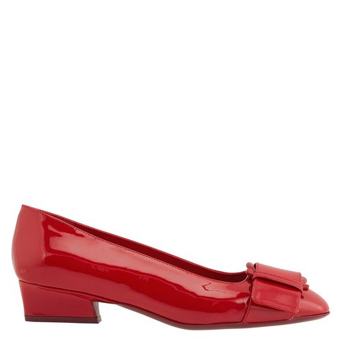 Salvatore Ferragamo Ladies Lipstick Bessie 30 Gancini Pump - 01C802 751005 D