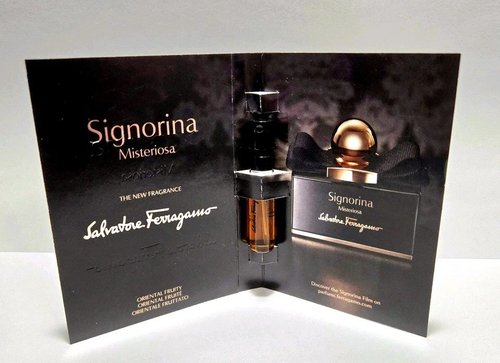 Salvatore Ferragamo Ladies Signorina Misteriosa EDP 0.05 oz Fragrances 8056860210563 - Black/Orange - 8056860210563 OZ